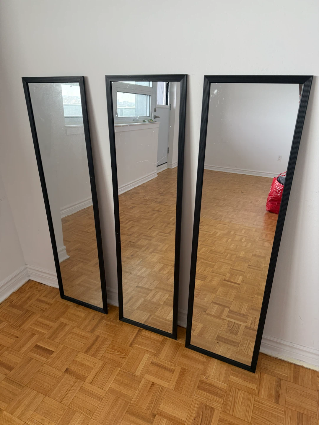 5 Black Full Length Mirrors
