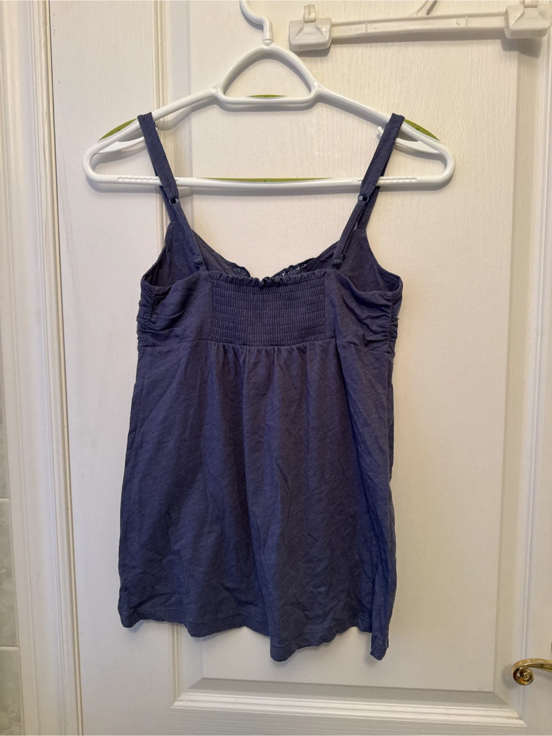 American Eagle blue babydoll top - S - photo 2