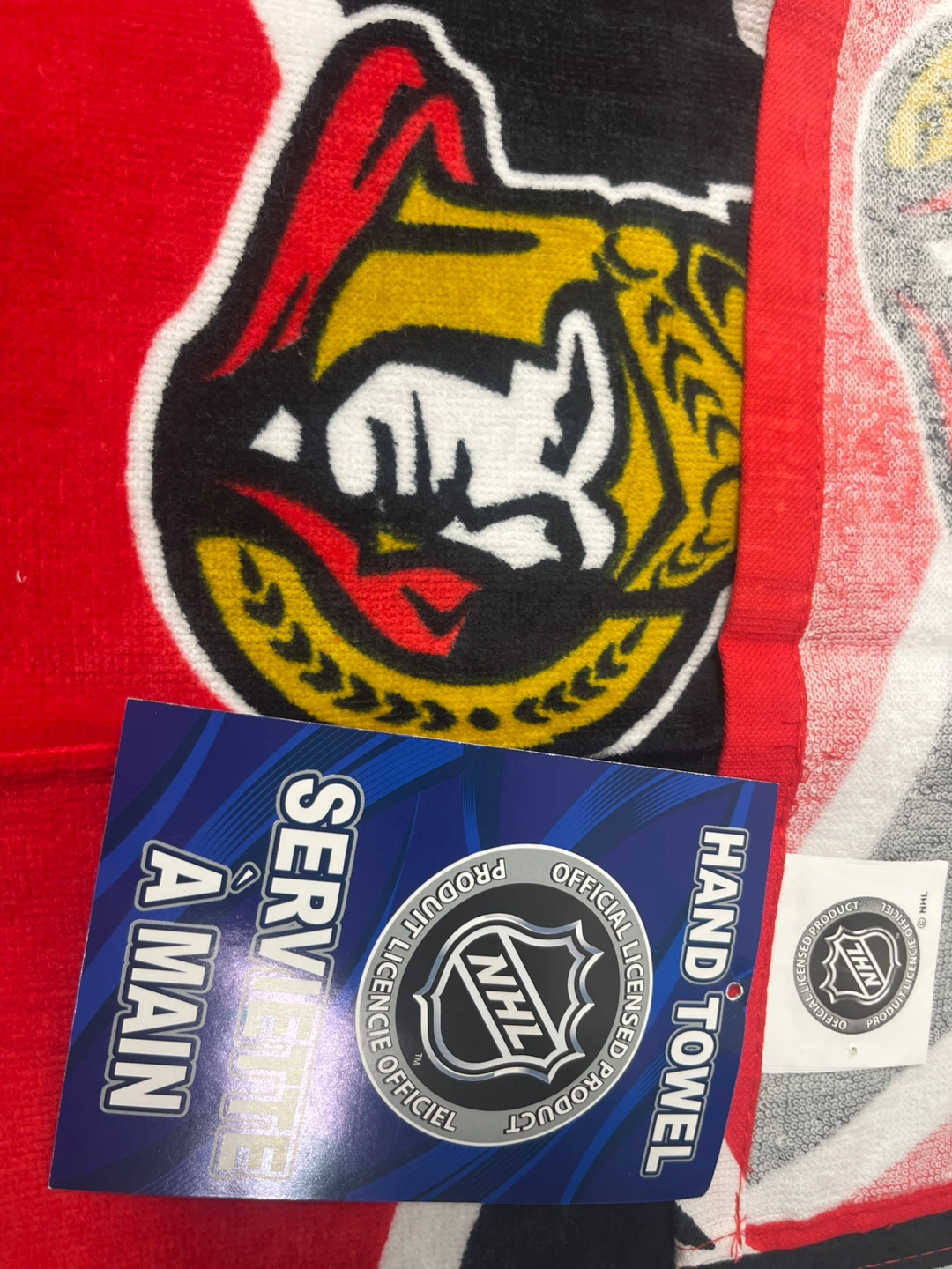 2 for $12 Ottawa Senators Hand Towel – Brand New with Tags! - photo 5