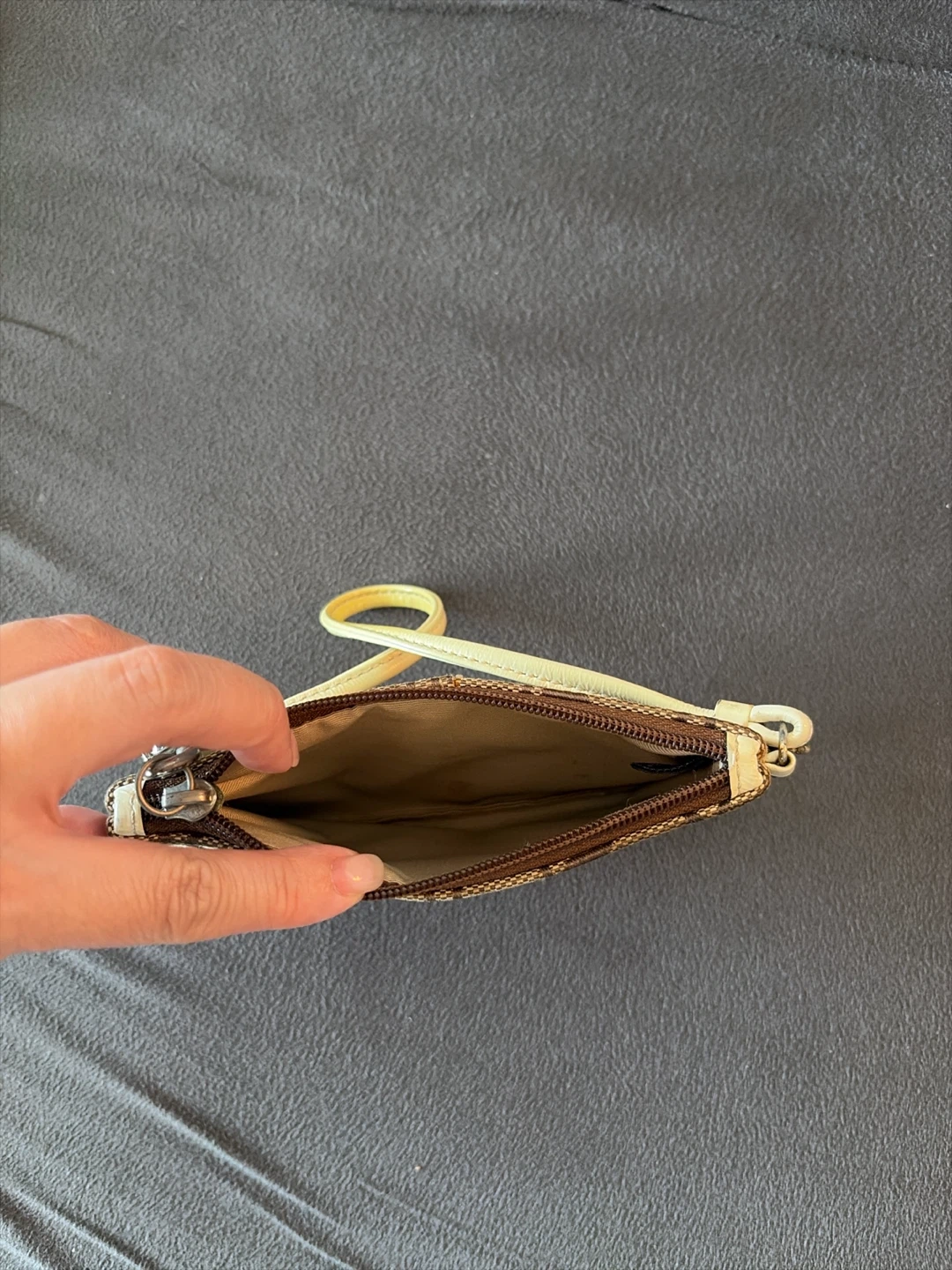 Coach Signature Canvas Wristlet - photo 3