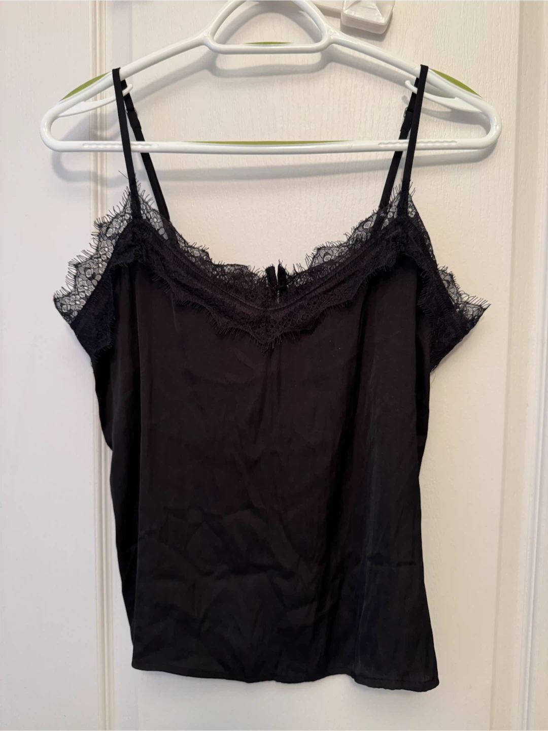 Hollister black lace camisole - S