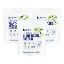 LeanFit Organic Plant-Based Protein Vanilla 2kg