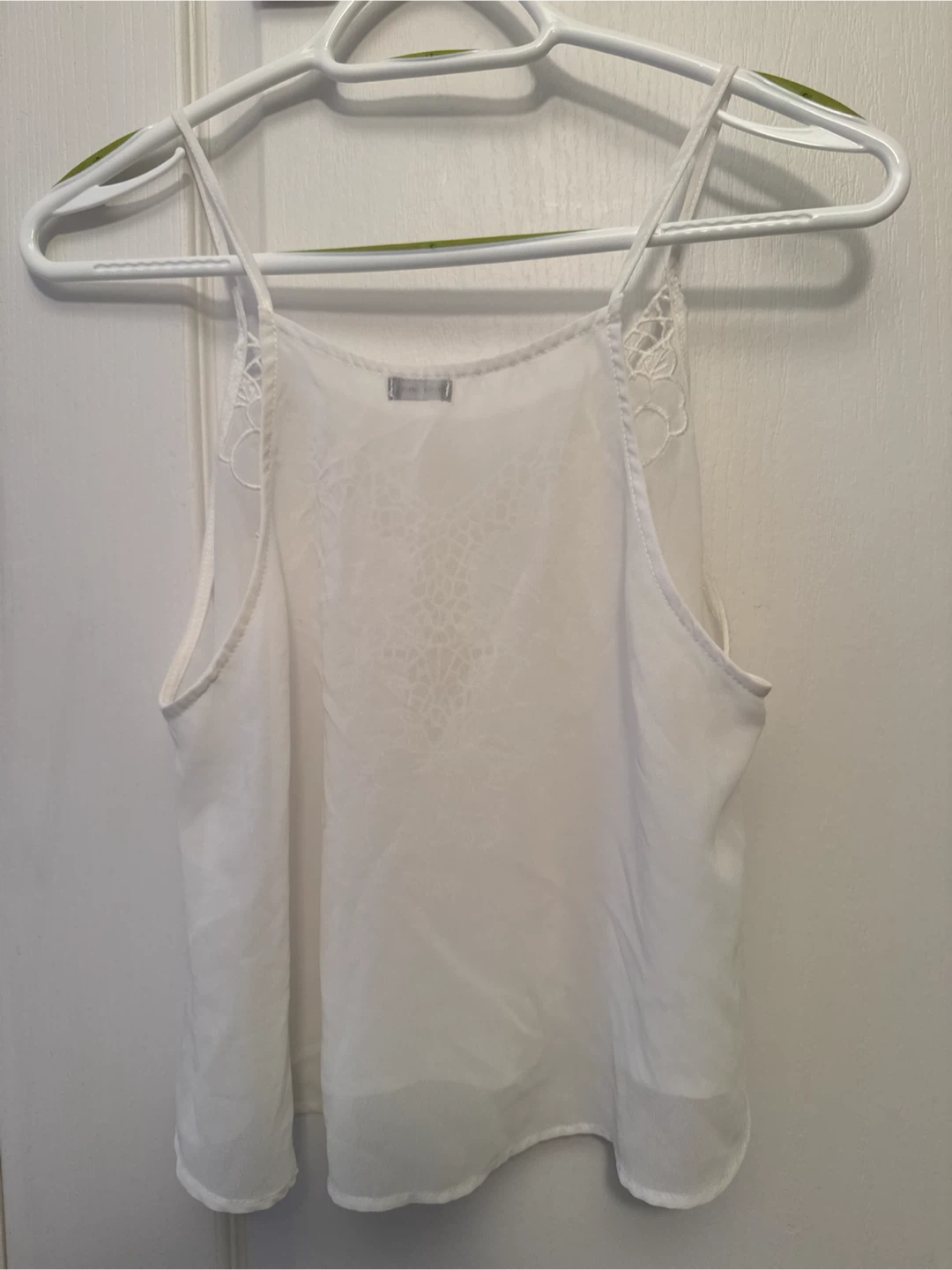 Brandy Melville White Floral Camisole - photo 3