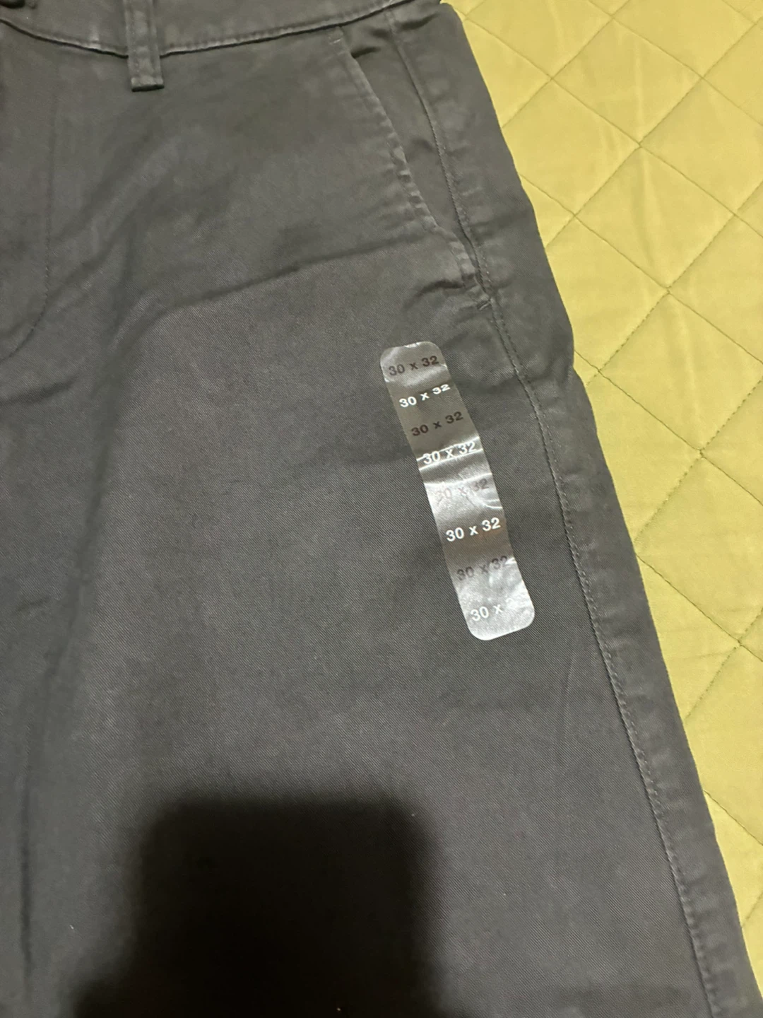 New Gap Essential Khaki Straight Pants 30x32 - photo 3