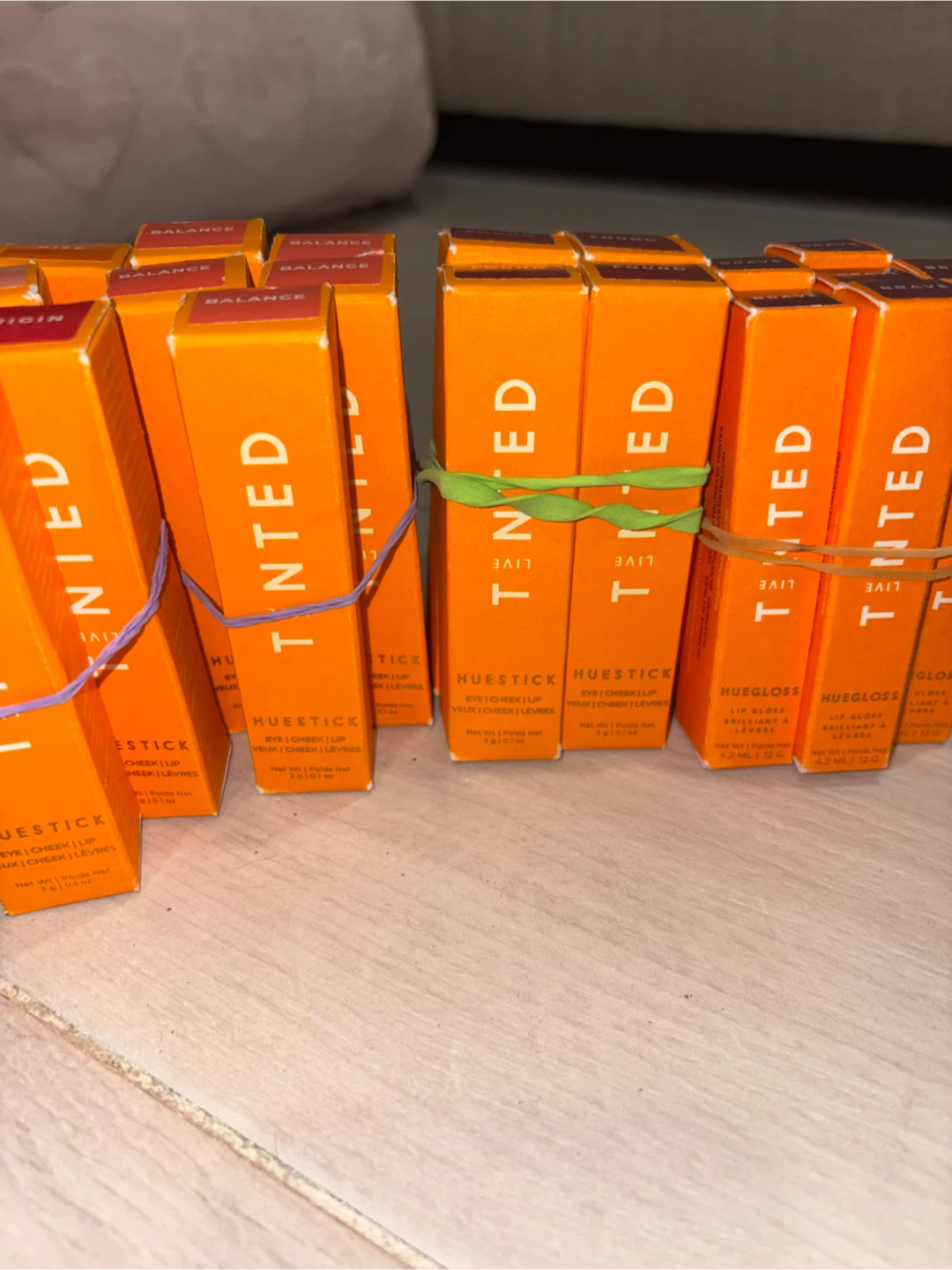 Tinted Huestick and Huegloss Assorted Makeup Collection