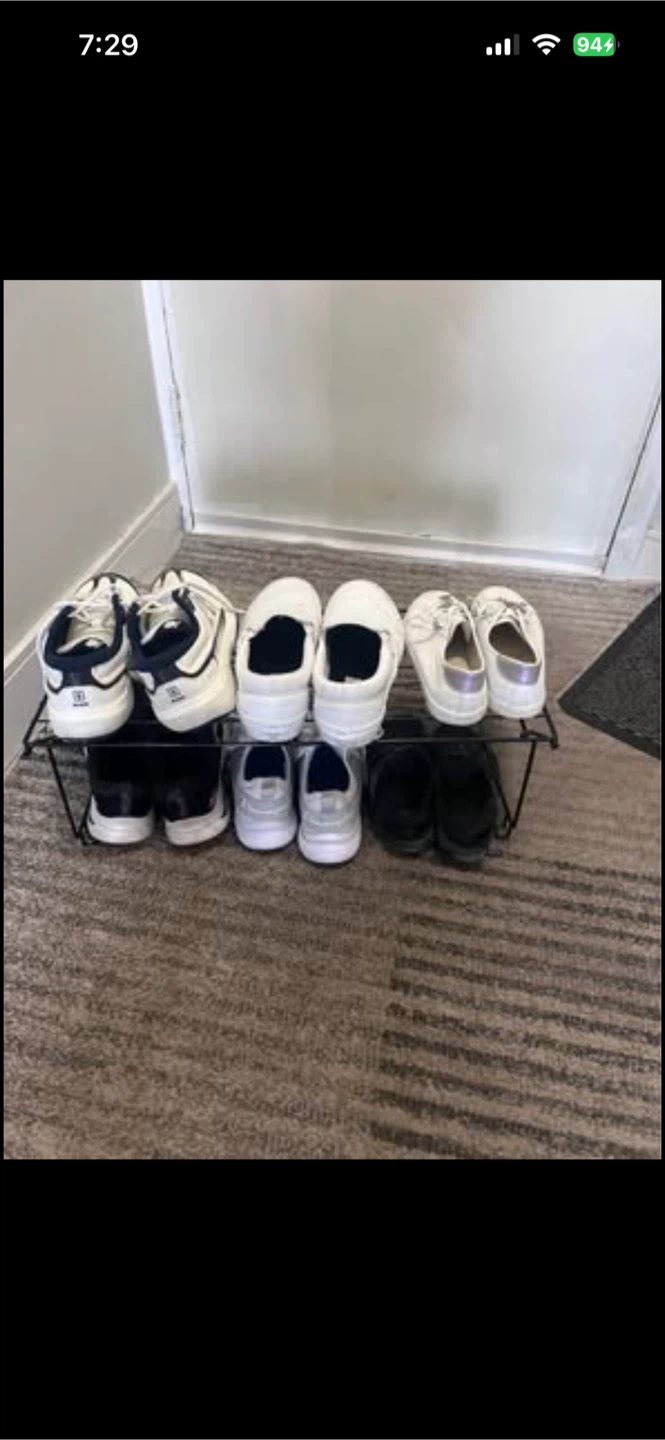 Sturdy Metal Shoe Rack