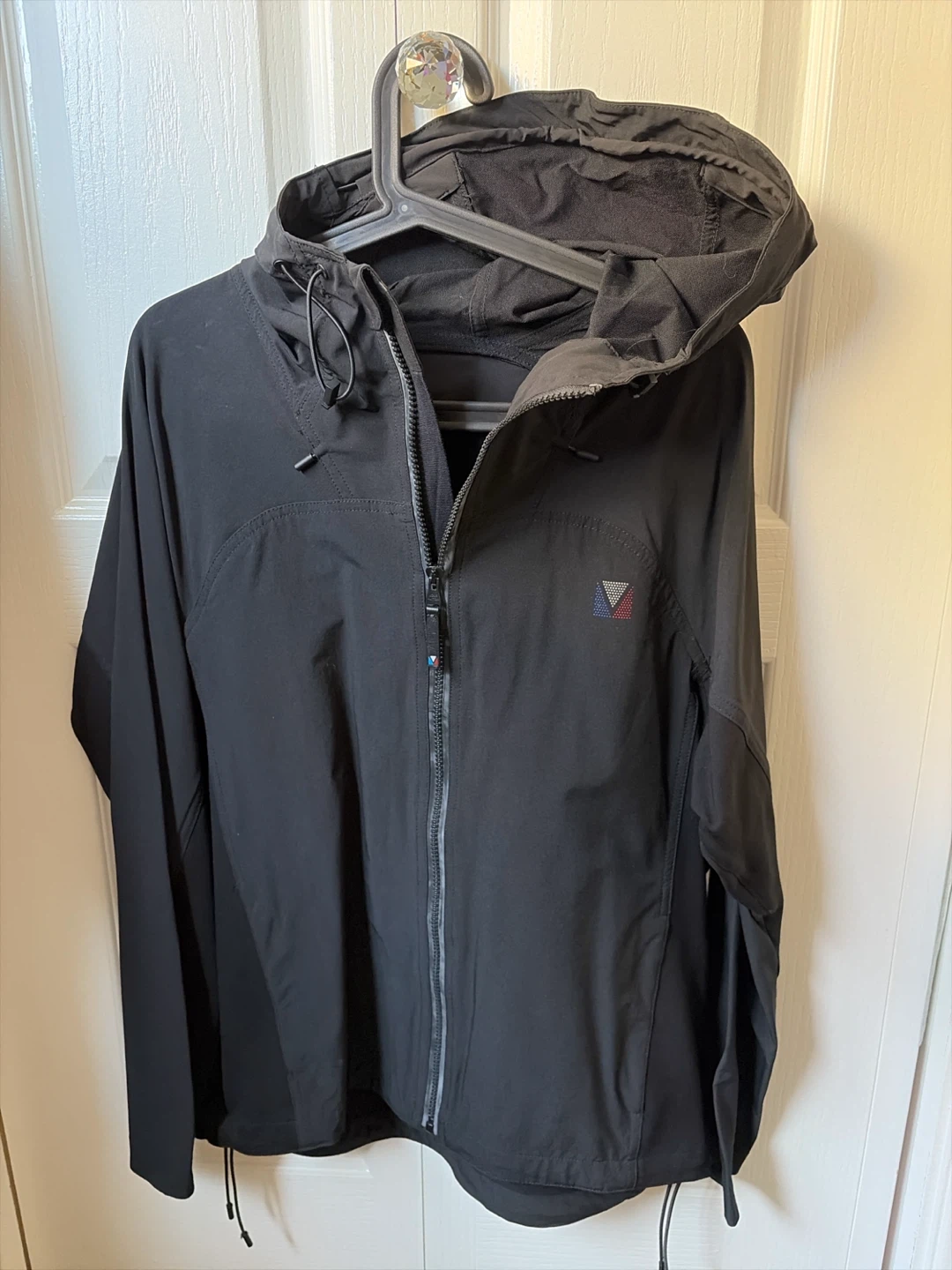 Black Hooded Jacket Size 52