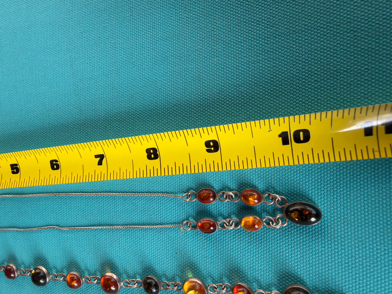 Amber Necklace and Bracelet Set - photo 5