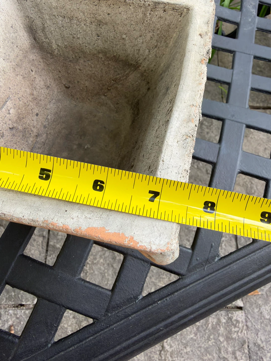 Rustic Concrete Planter - photo 4