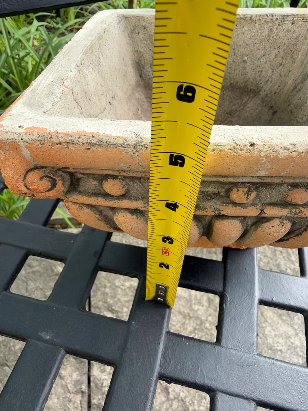 Rustic Concrete Planter - photo 5