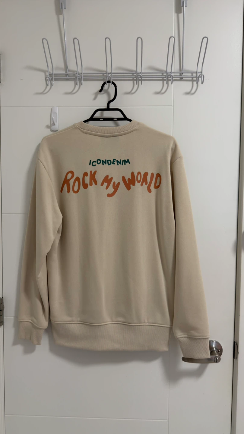 ICONDENIM Crewneck Sweatshirt Beige - photo 2
