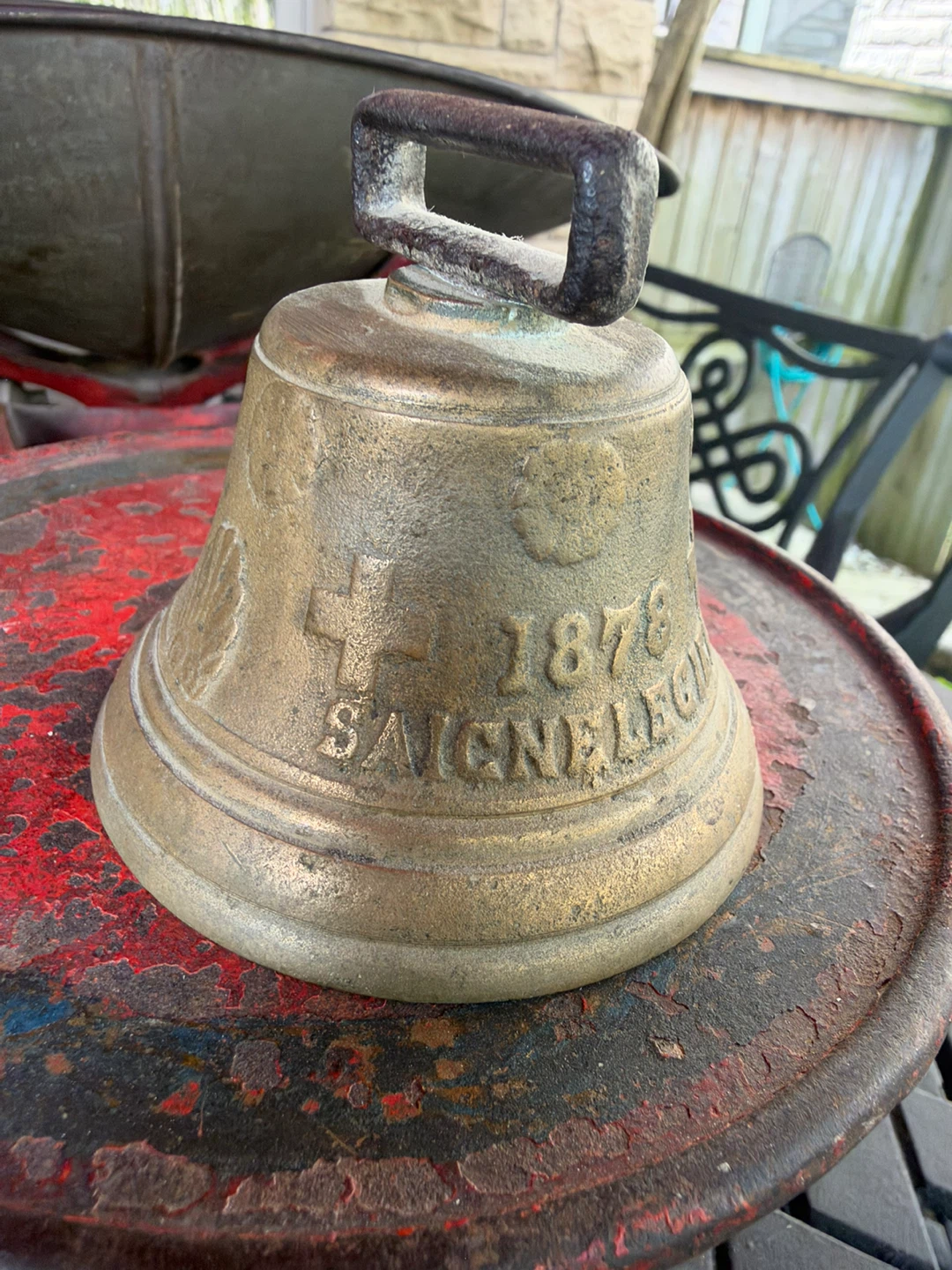 Vintage 1878 Saignelégier Cast Bell - photo 3