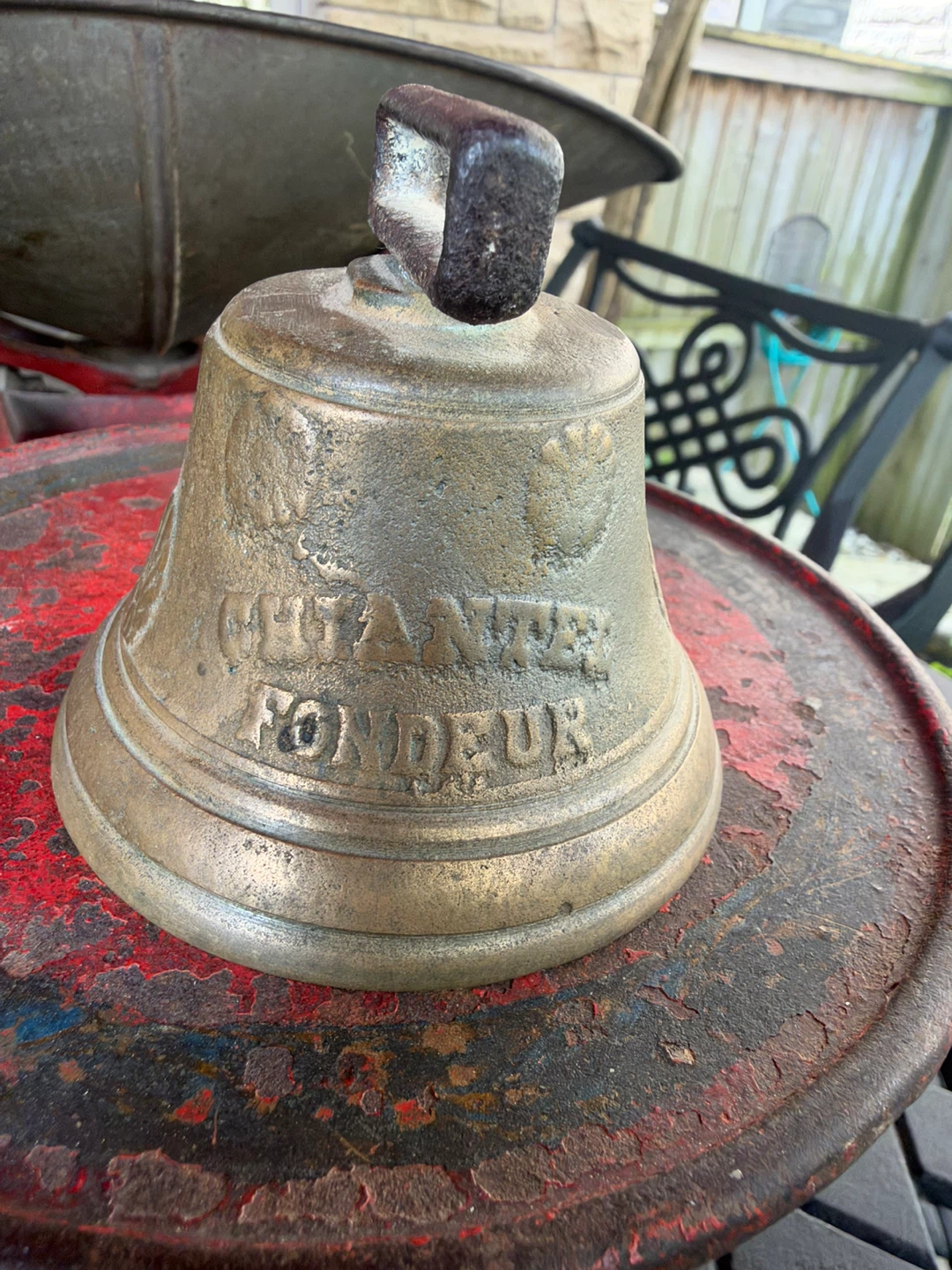 Vintage 1878 Saignelégier Cast Bell - photo 4