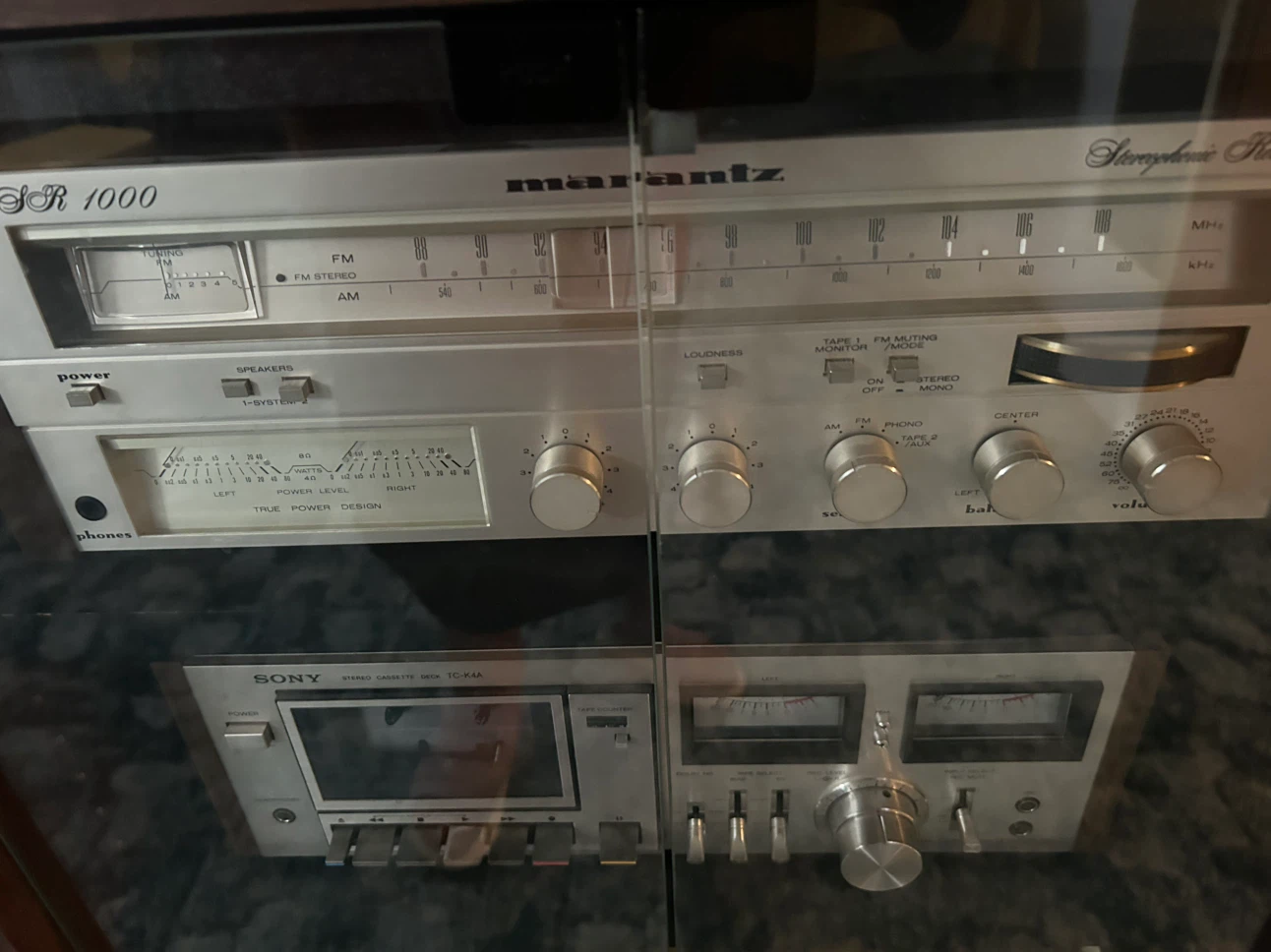 Vintage Sony Stereo Cassette Deck TC-K4A - photo 2