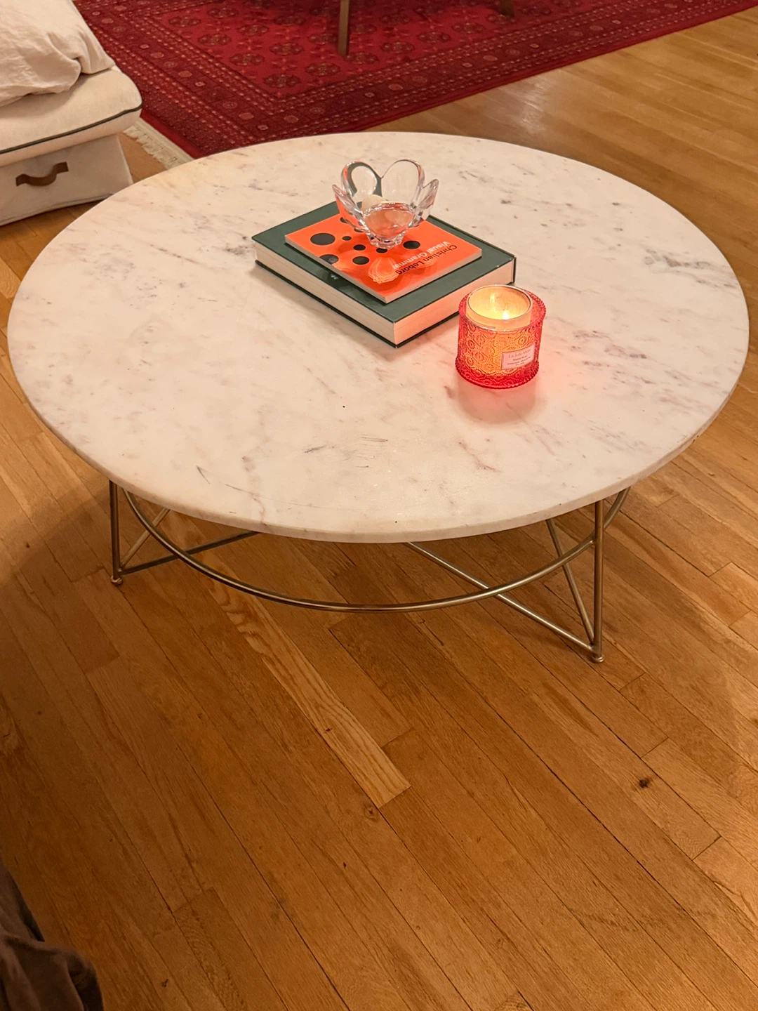 Beautiful Anthropologie Marble Coffee Table - photo 4
