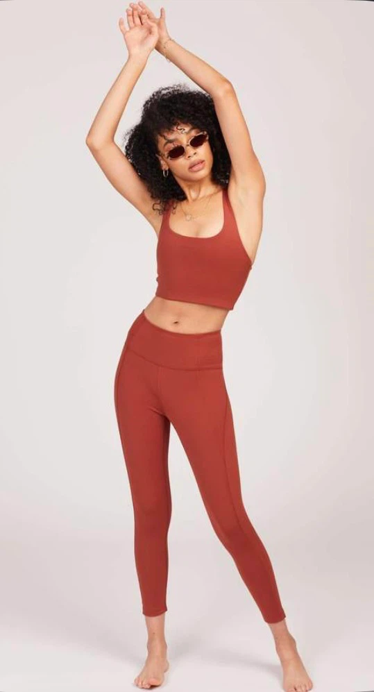 Girlfriend Collective Set w/ Paloma Bra & 23” Leggings