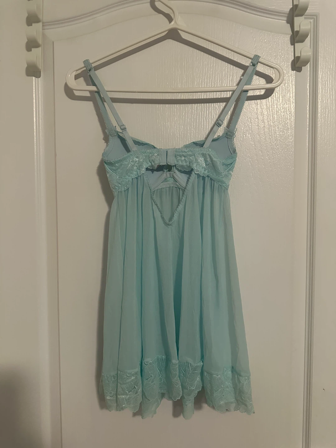 La Vie en Rose Blue Babydoll Nightie - photo 2
