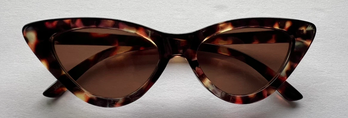 Tortoise Shell Cat-Eye Sunglasses