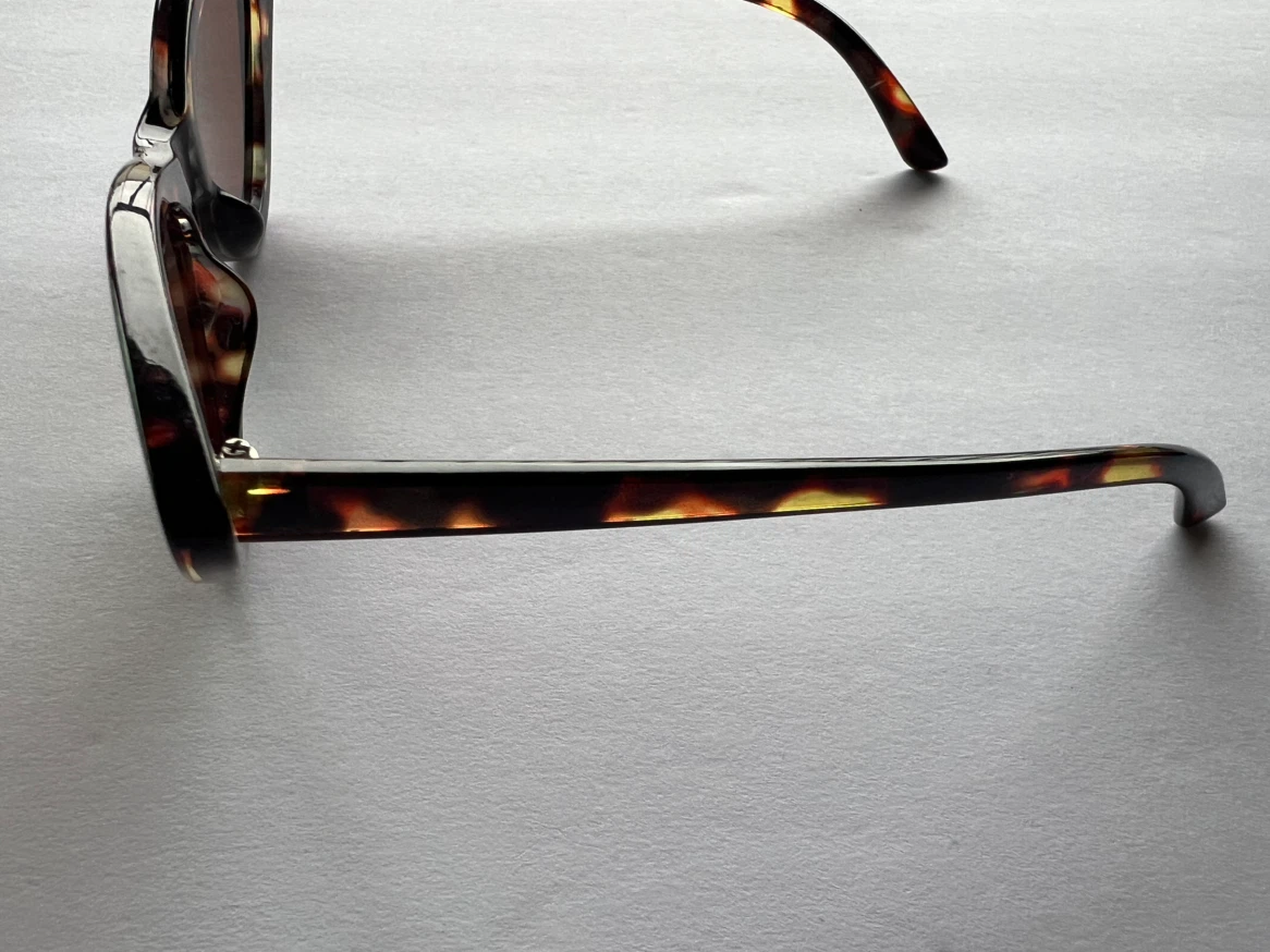 Tortoise Shell Cat-Eye Sunglasses - photo 4