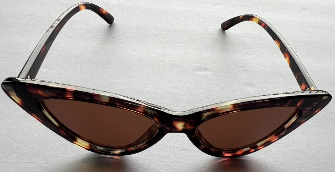 Tortoise Shell Cat-Eye Sunglasses - photo 5