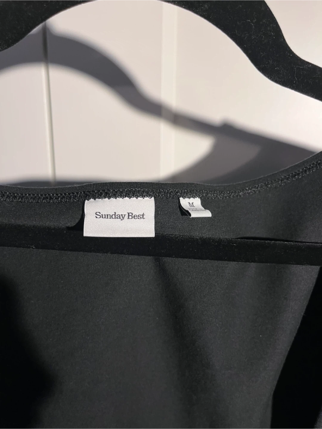 Sunday Best Black Wrap Top - photo 2