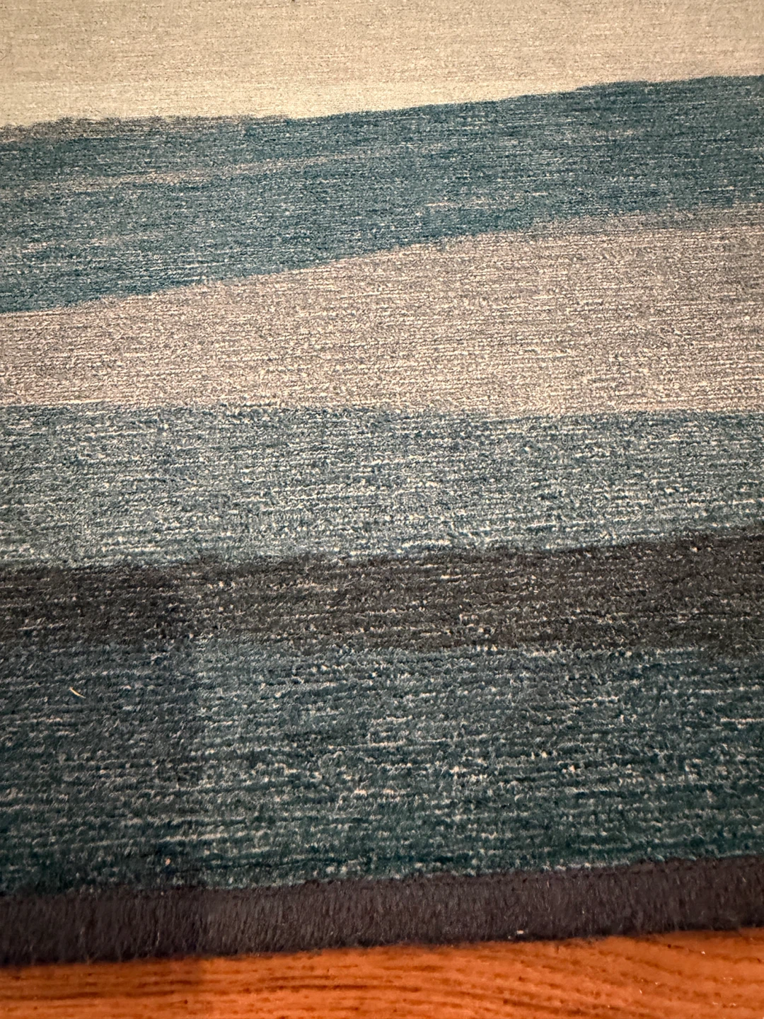 Ruggable Meridian Blue Rug + Premium Cushioned Pad (5x7) - photo 5