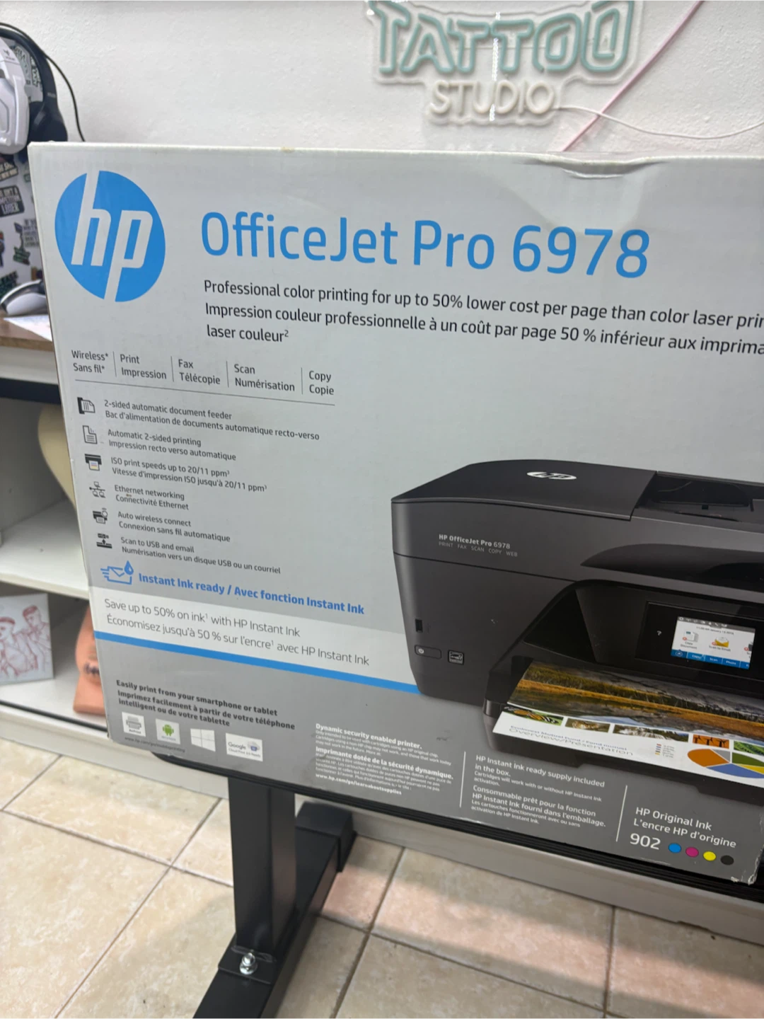 HP OfficeJet Pro 6978 All-in-One Printer - photo 3