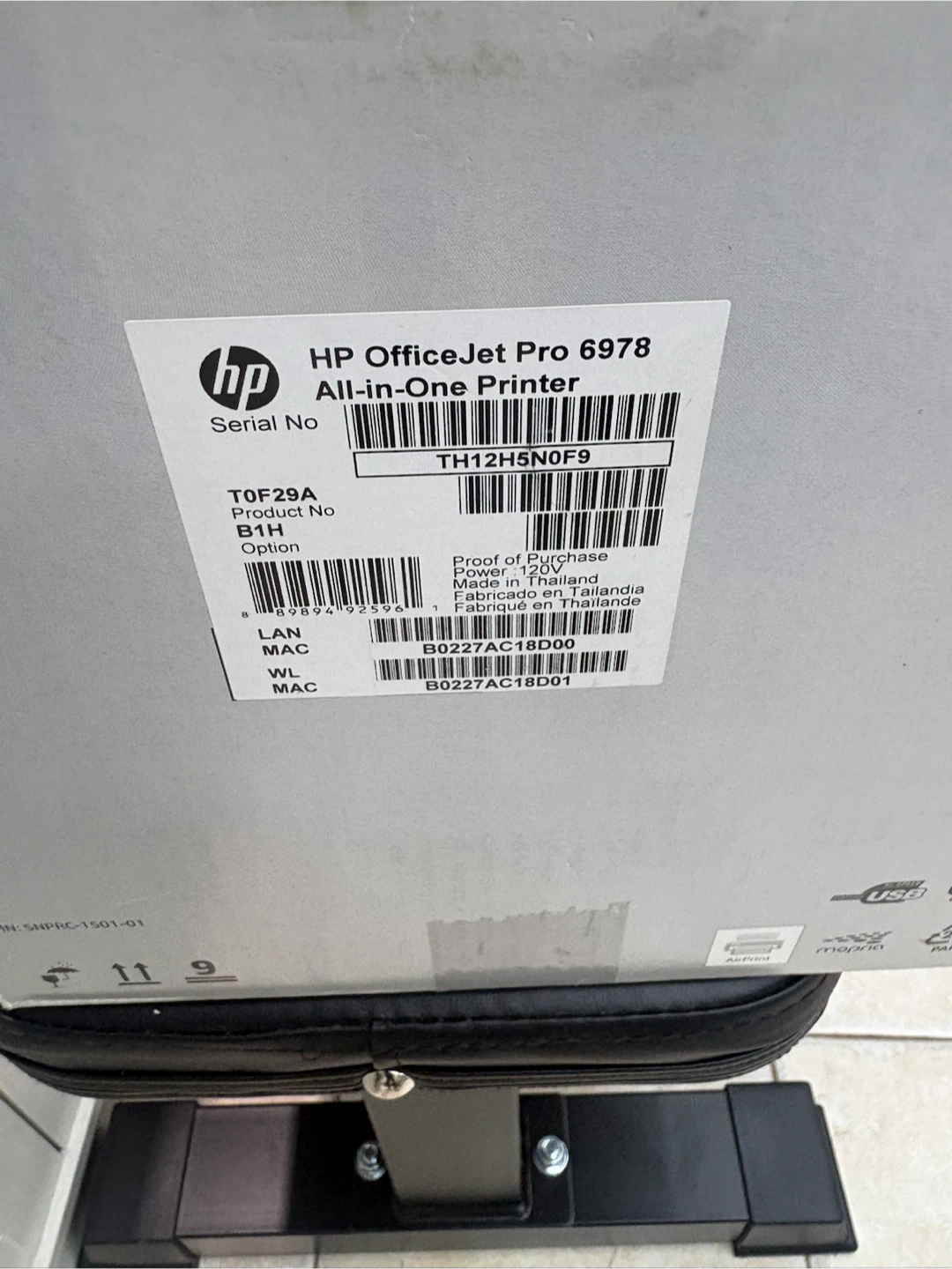 HP OfficeJet Pro 6978 All-in-One Printer - photo 4