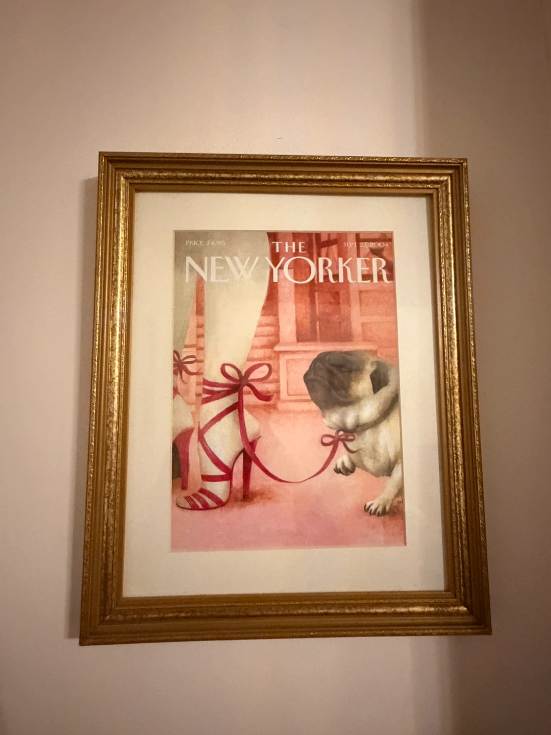 Two Framed New Yorker Magazine Covers