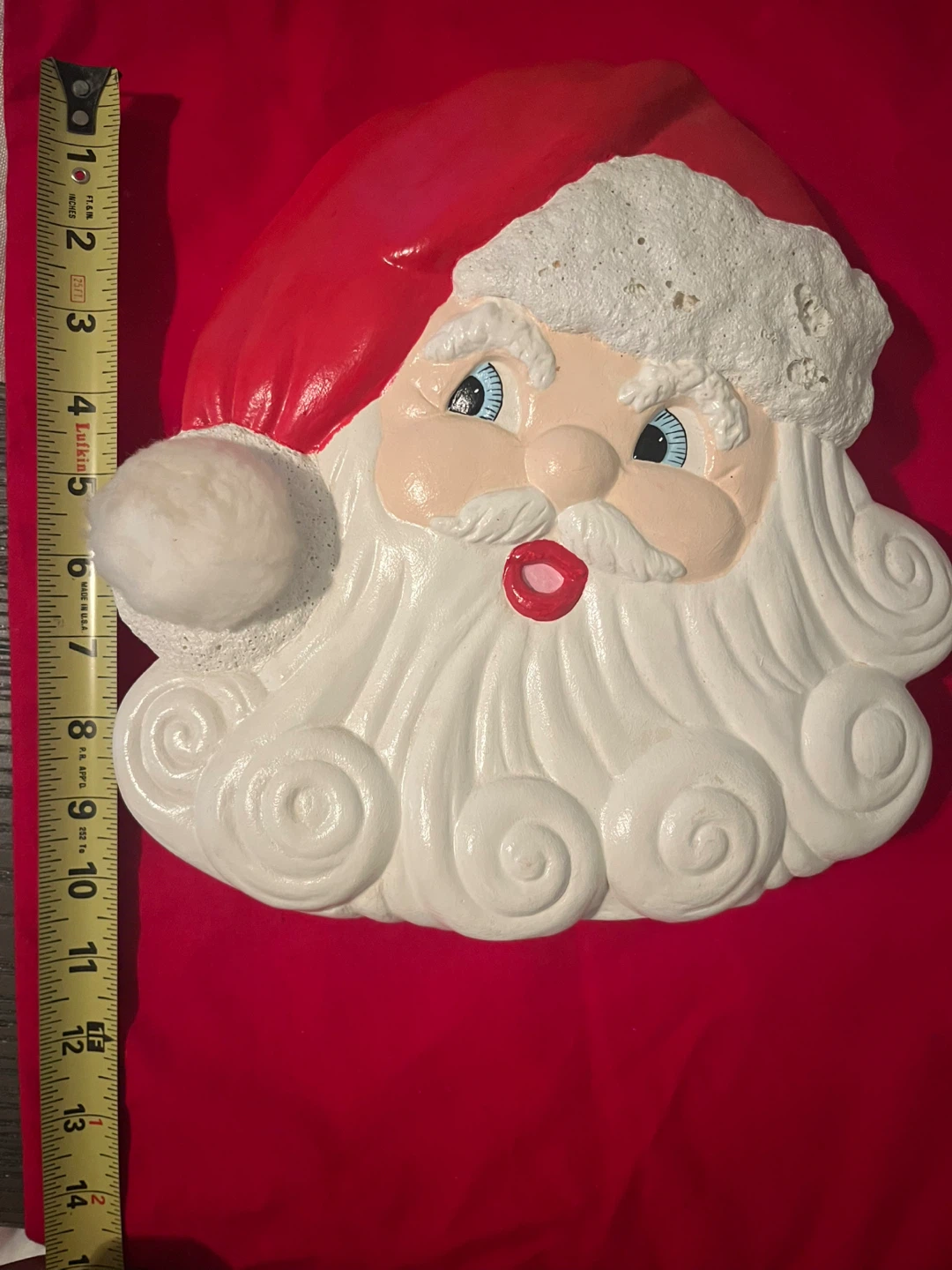 Vintage Santa Claus Head Figure - photo 2