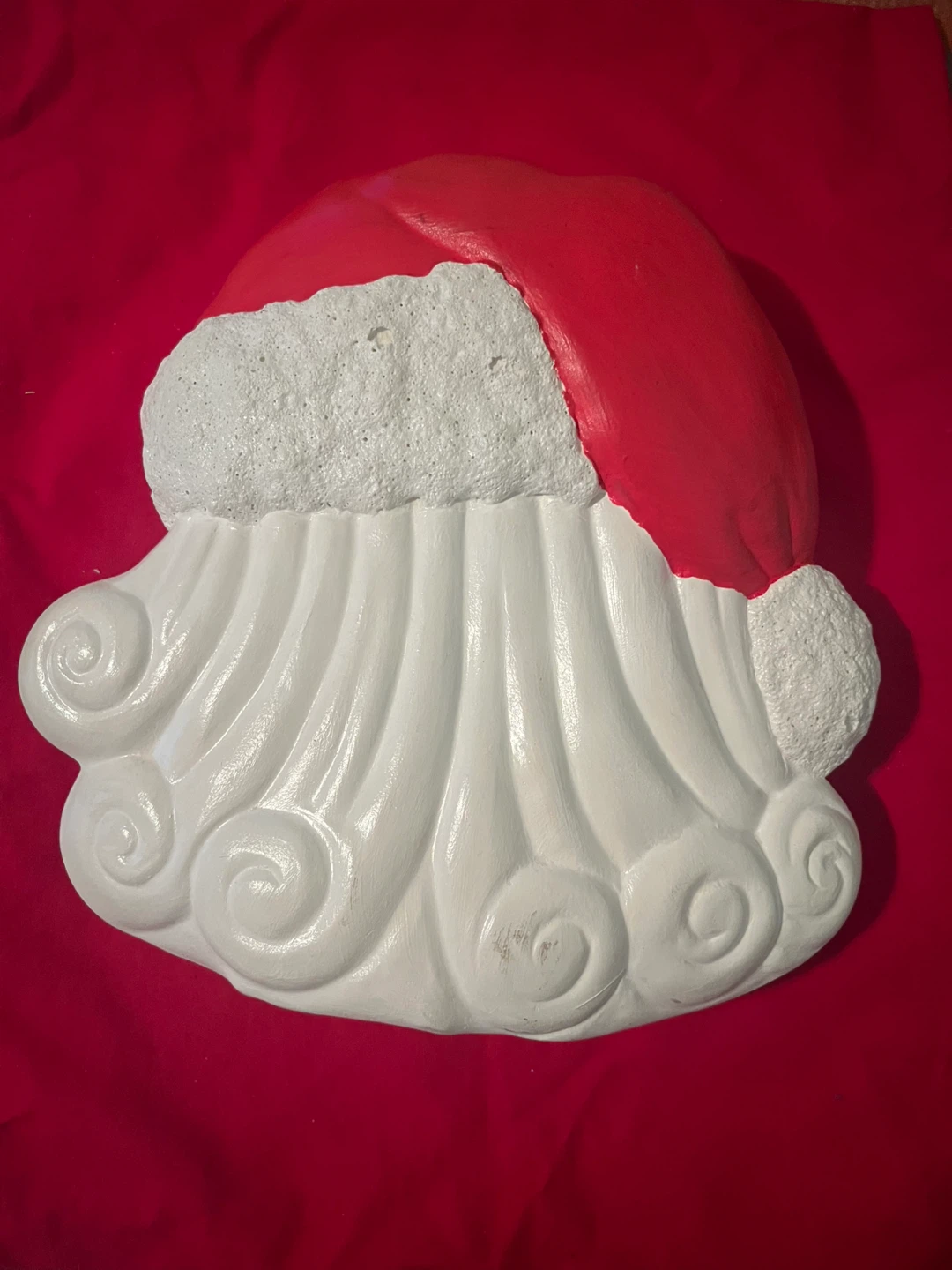 Vintage Santa Claus Head Figure - photo 3