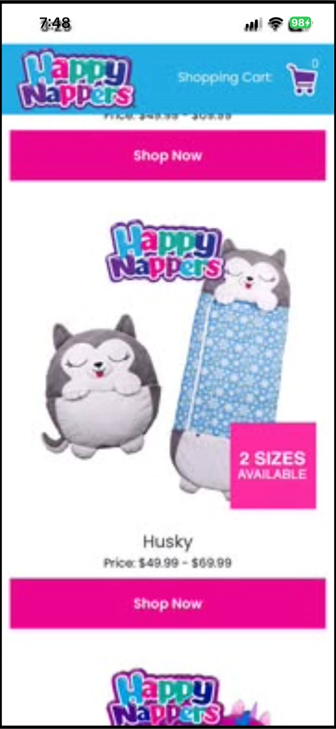 Happy Nappers Husky Sleeping Bag - photo 4
