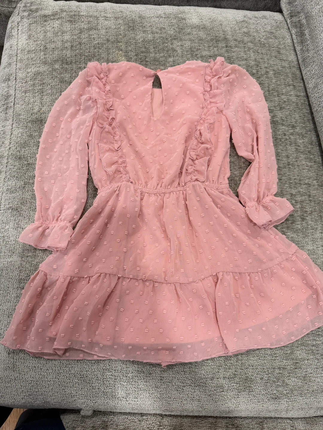 BCBG Girls Pink Long-Sleeve Dress - photo 2