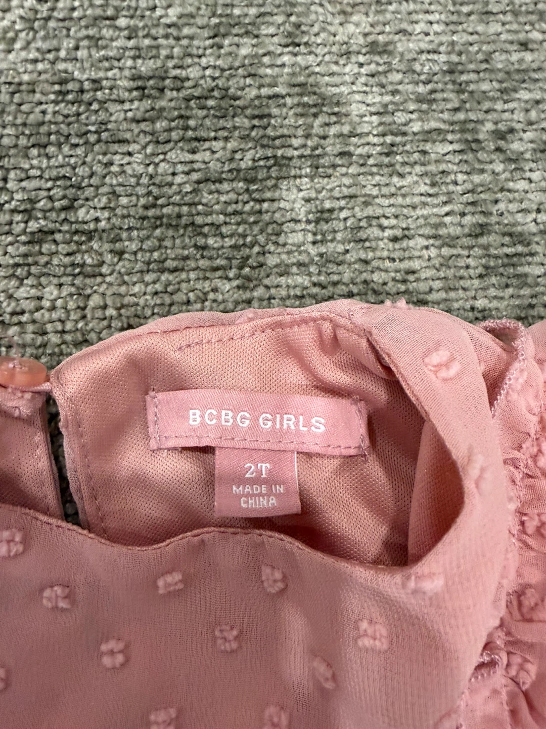 BCBG Girls Pink Long-Sleeve Dress - photo 3