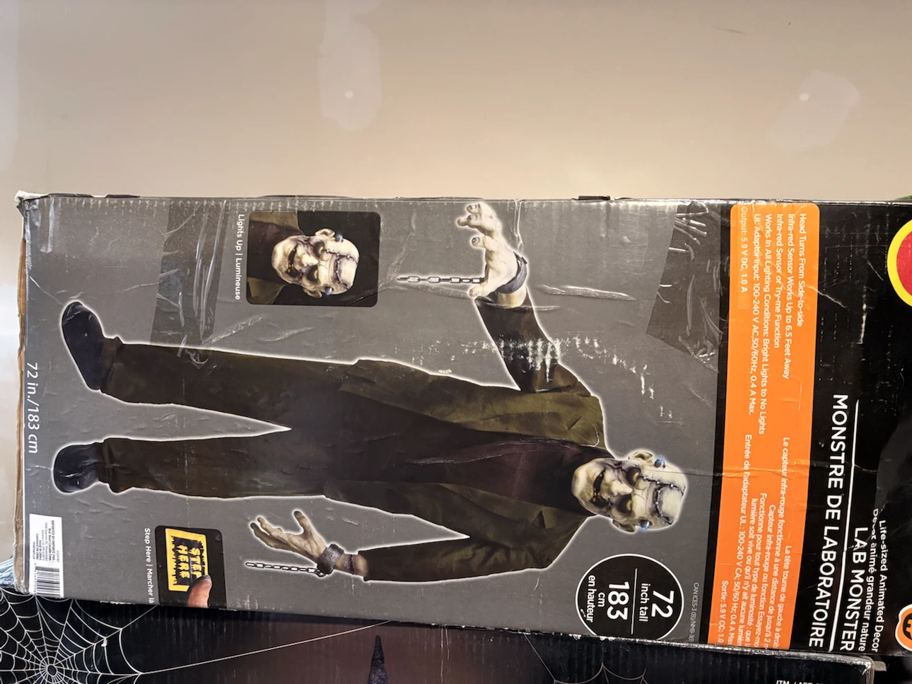 Life-sized Animated Lab Monster
