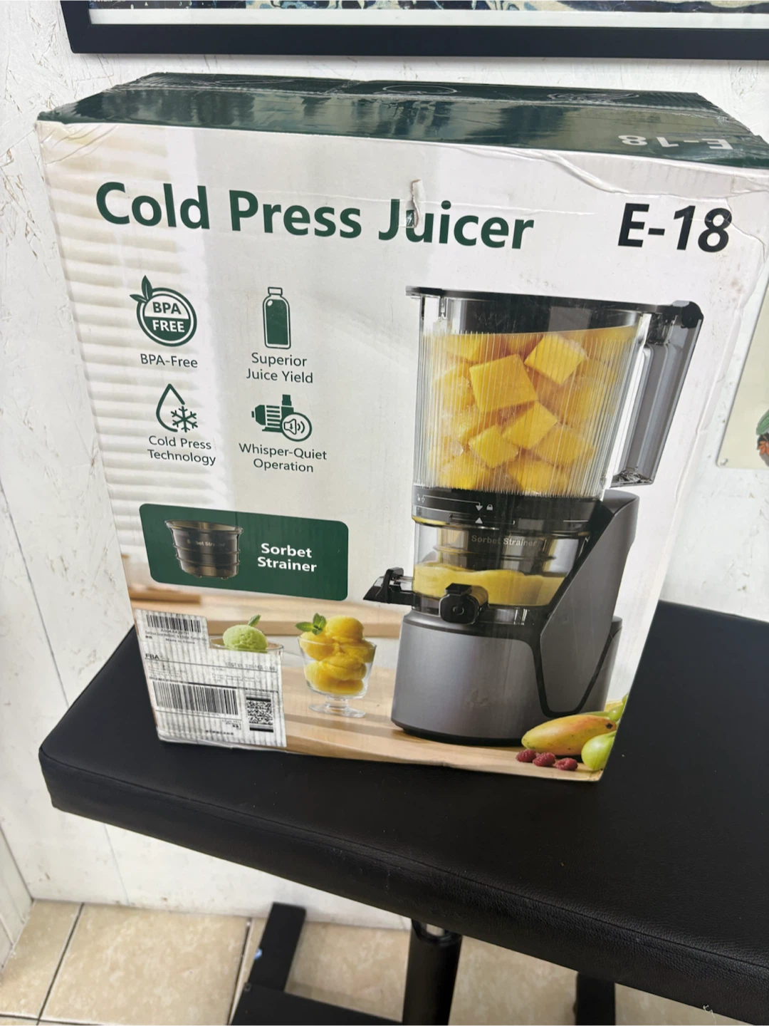E-18 Cold Press Juicer - photo 2