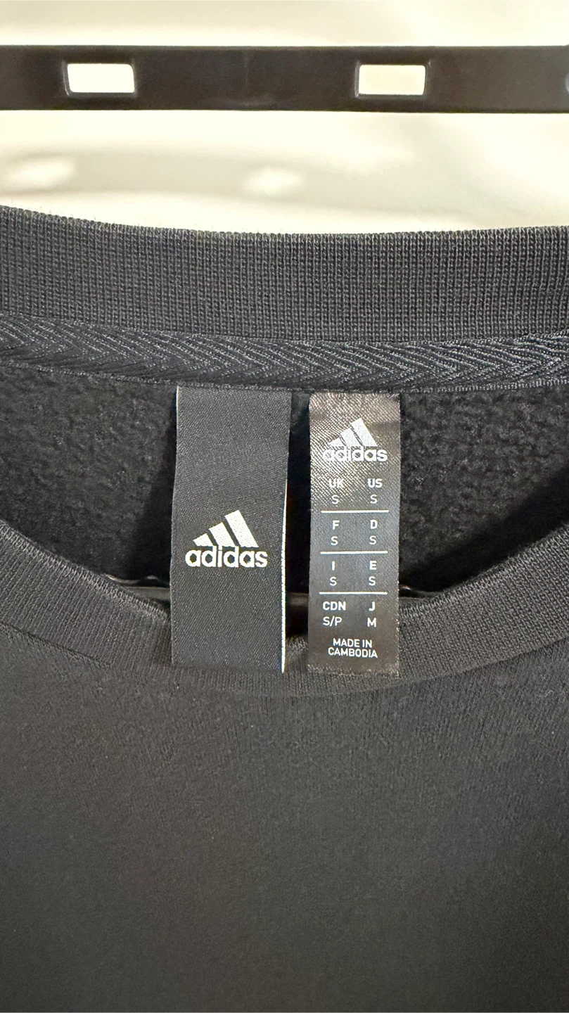 Adidas Black Crewneck Sweatshirt - photo 3