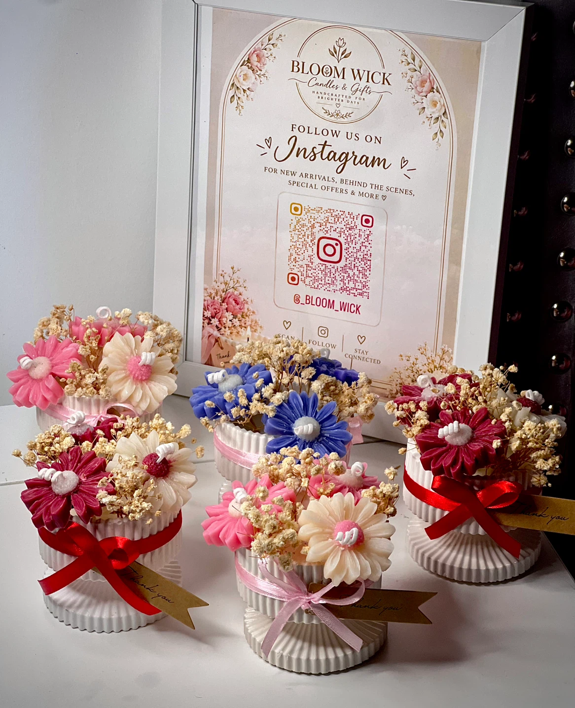 Bloom Wick Handcrafted Flower Candles - photo 2