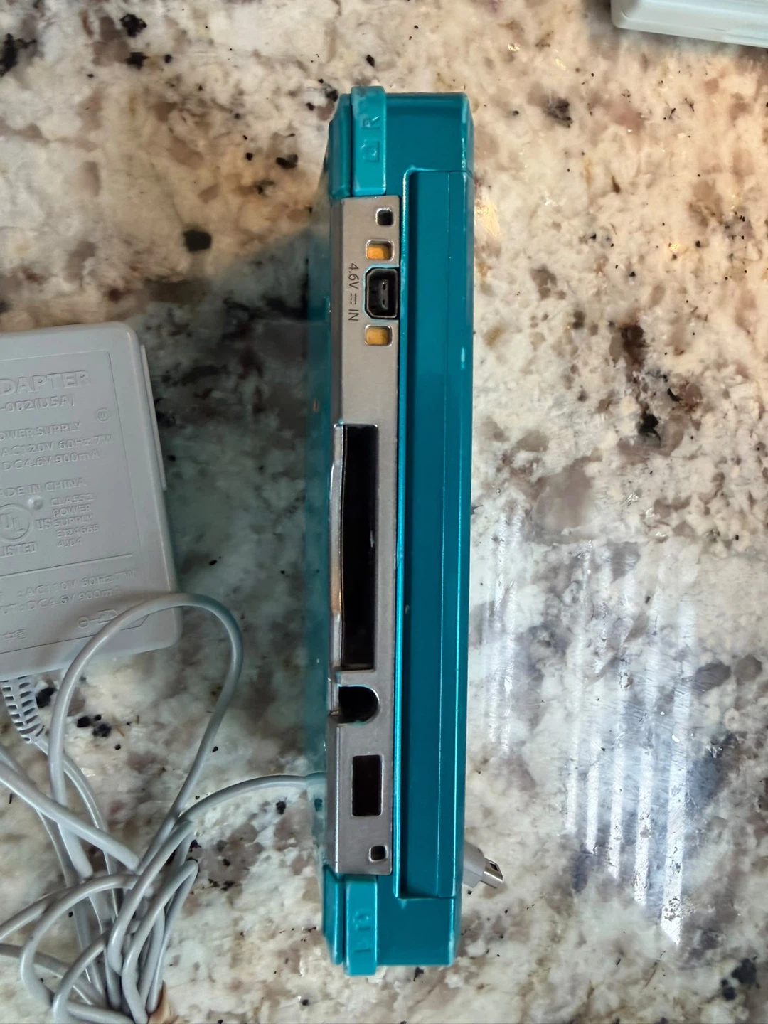 Nintendo 3DS aqua blue Bundle with 3 Games - photo 5