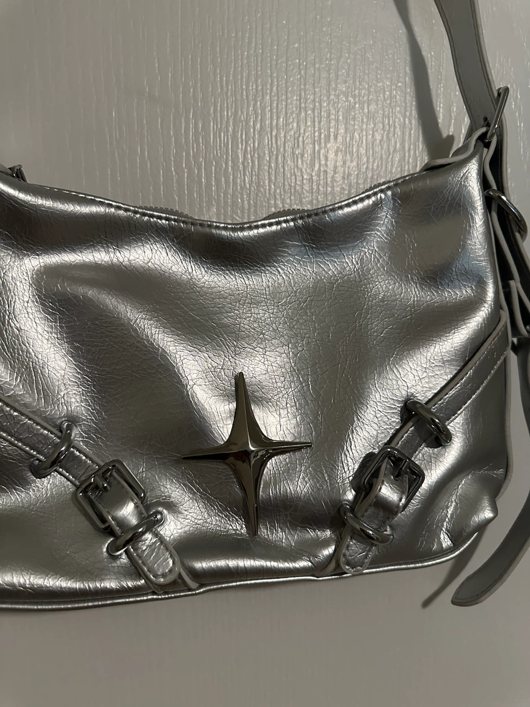 Y2K Silver shoulder bag - photo 3