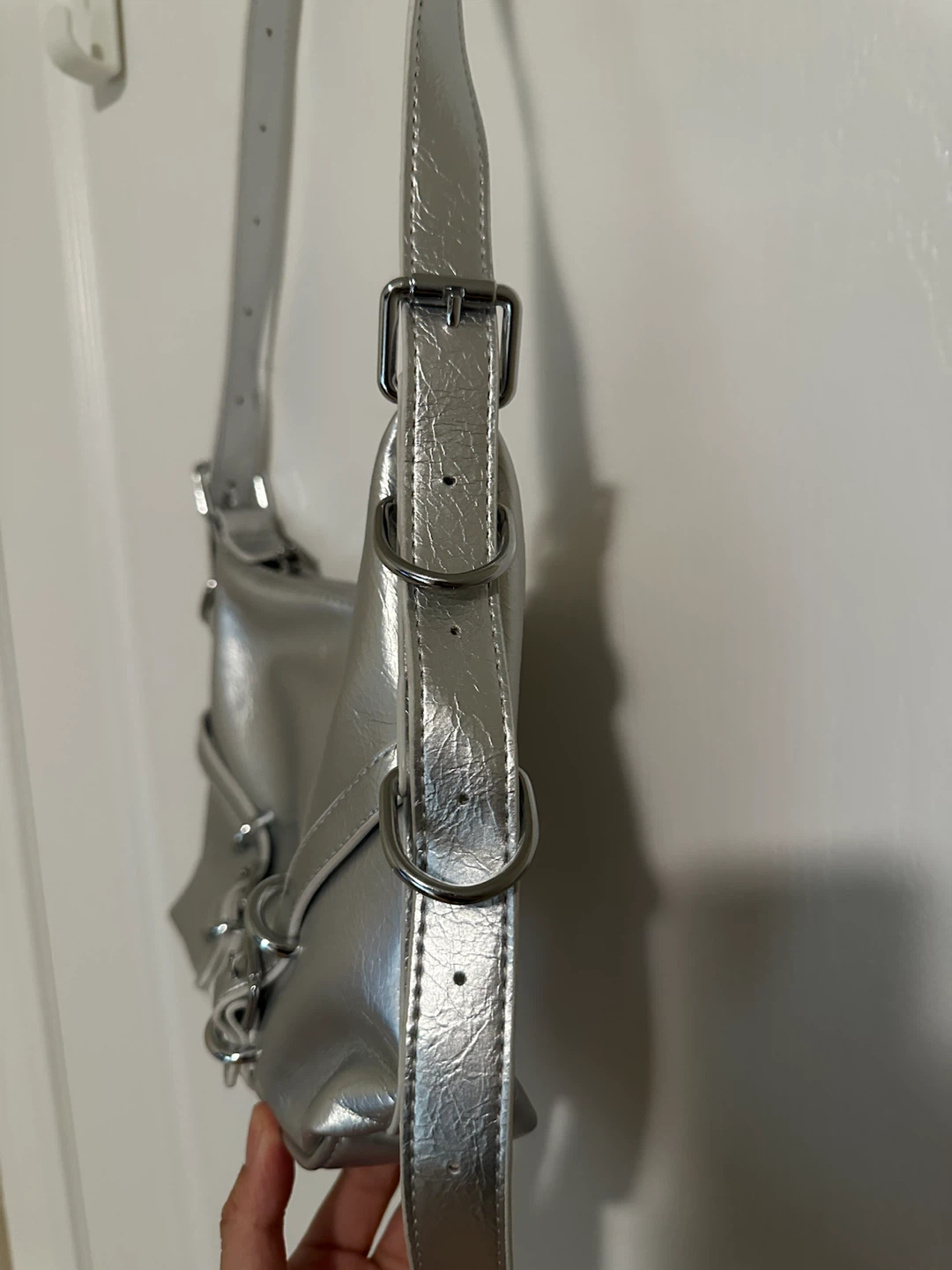 Y2K Silver shoulder bag - photo 4