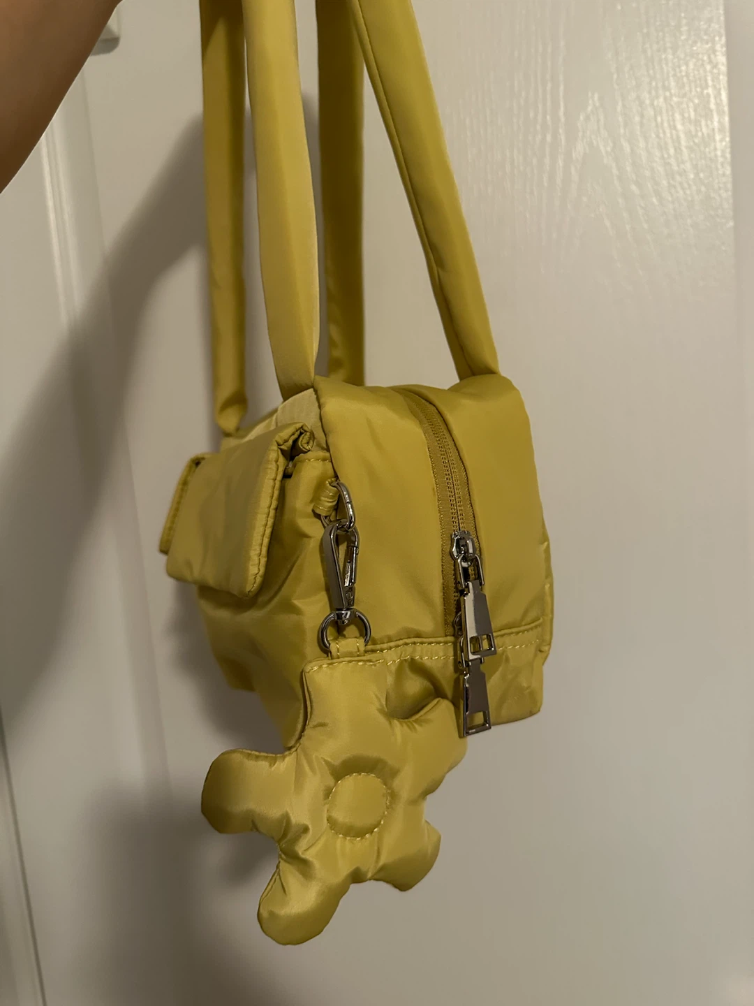 Yellow Padded Shoulder Bag - photo 2