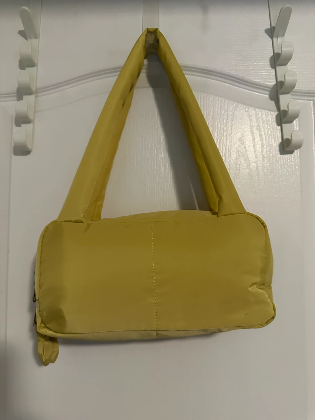 Yellow Padded Shoulder Bag - photo 3