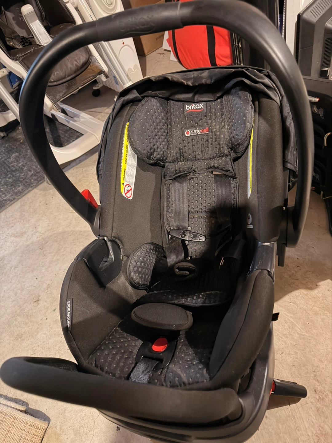 Britax Endeavour Infant Car Seat with two Base - photo 4