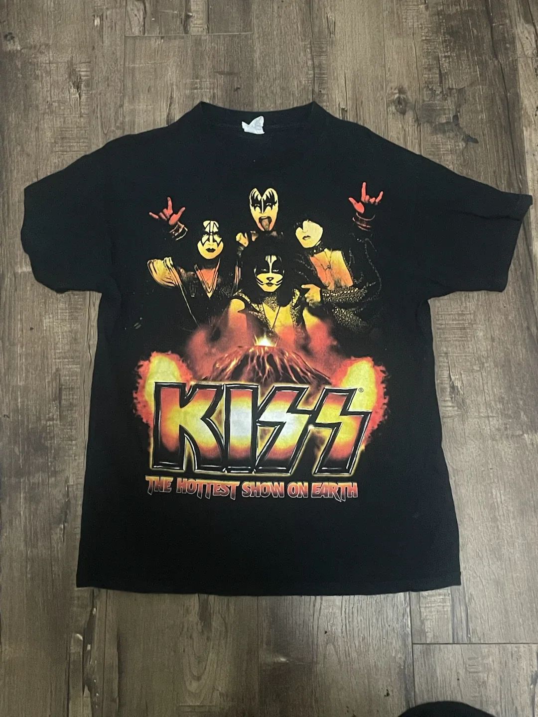 KISS The Hottest Show On Earth 2011 Tour T-Shirt