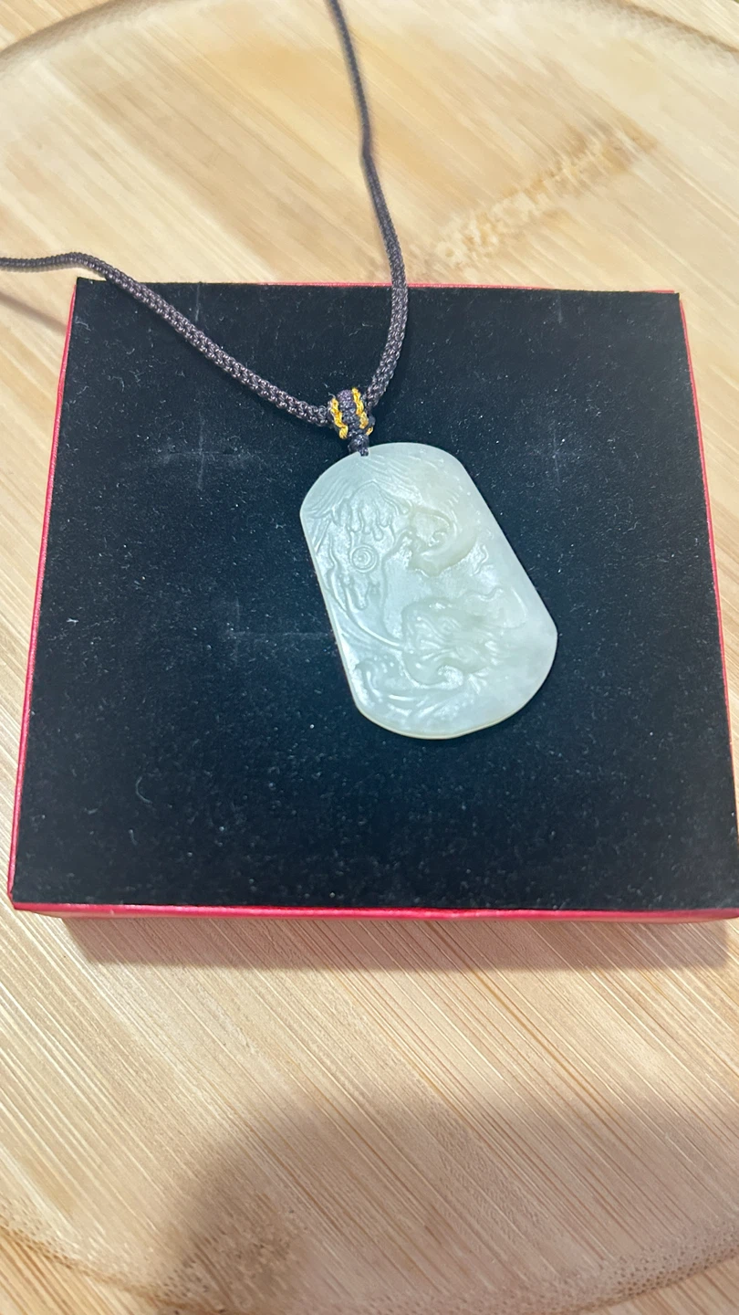 1 Jade Pendants with Chains - photo 5