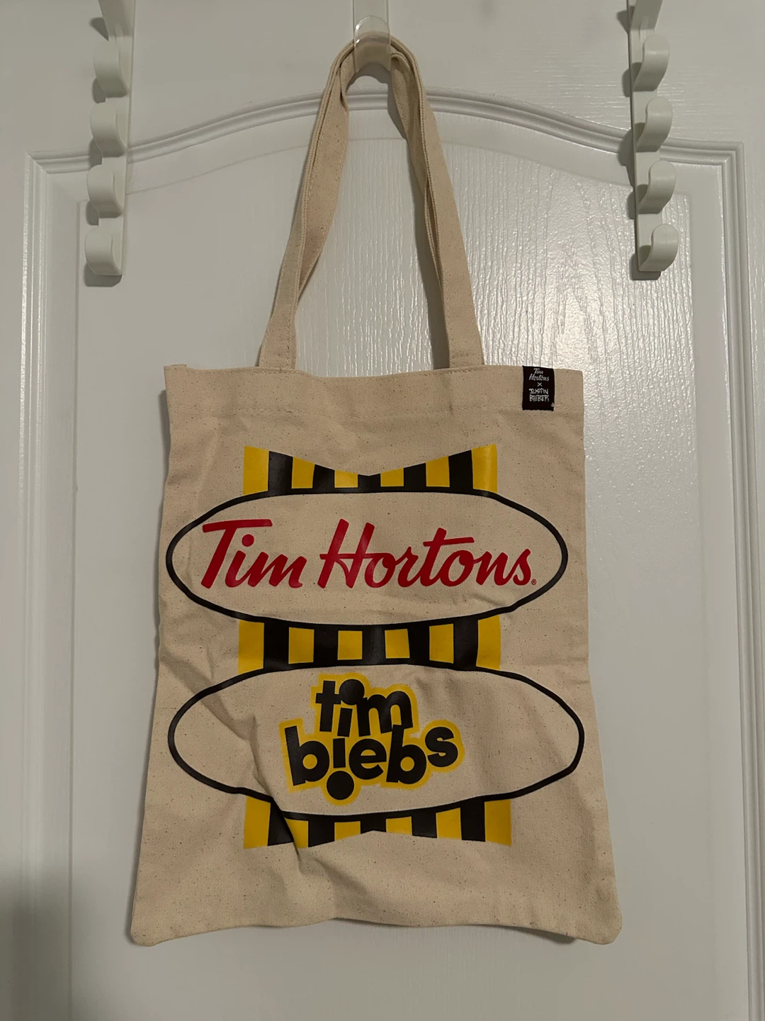 Tim Hortons x Justin Bieber Tote Bag