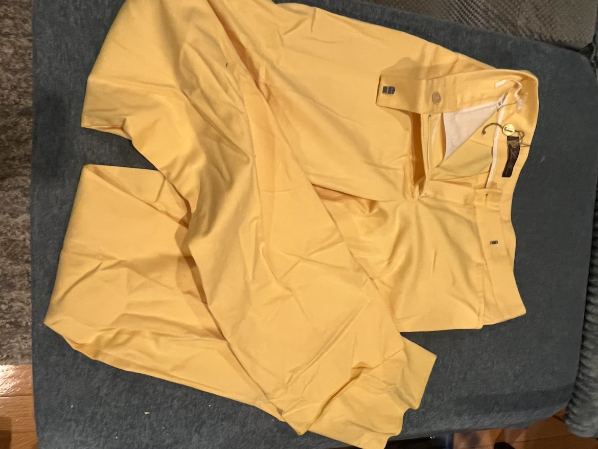 Loro Piana Yellow Trousers