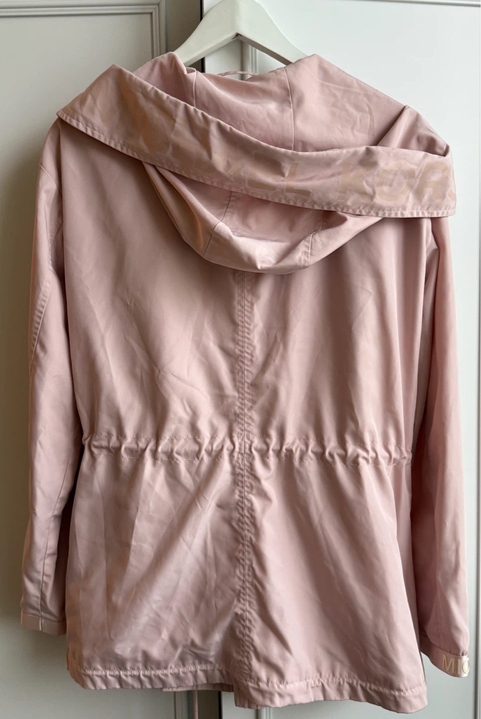 NEW Michael Kors Pale Pink Lightweight Windbreaker Jacket - photo 2