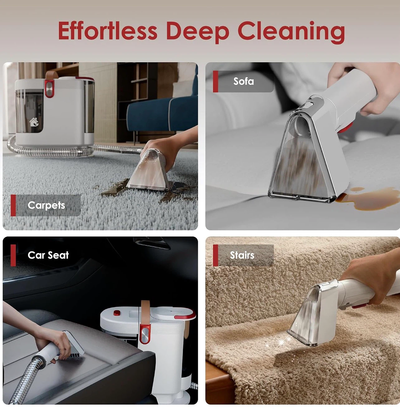Portable Carpet and Upholstery Cleaner - photo 2